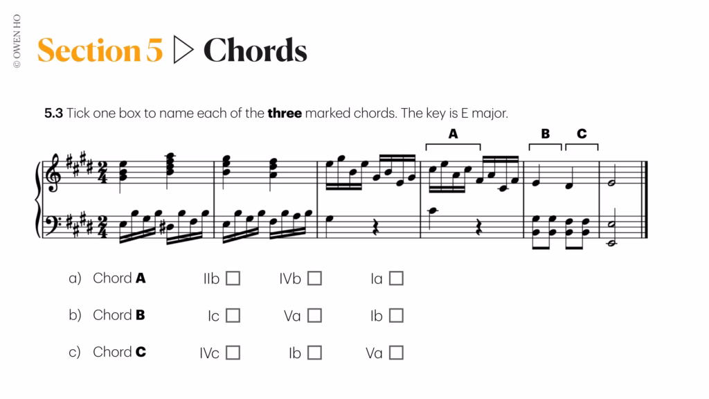 chord inversions questions