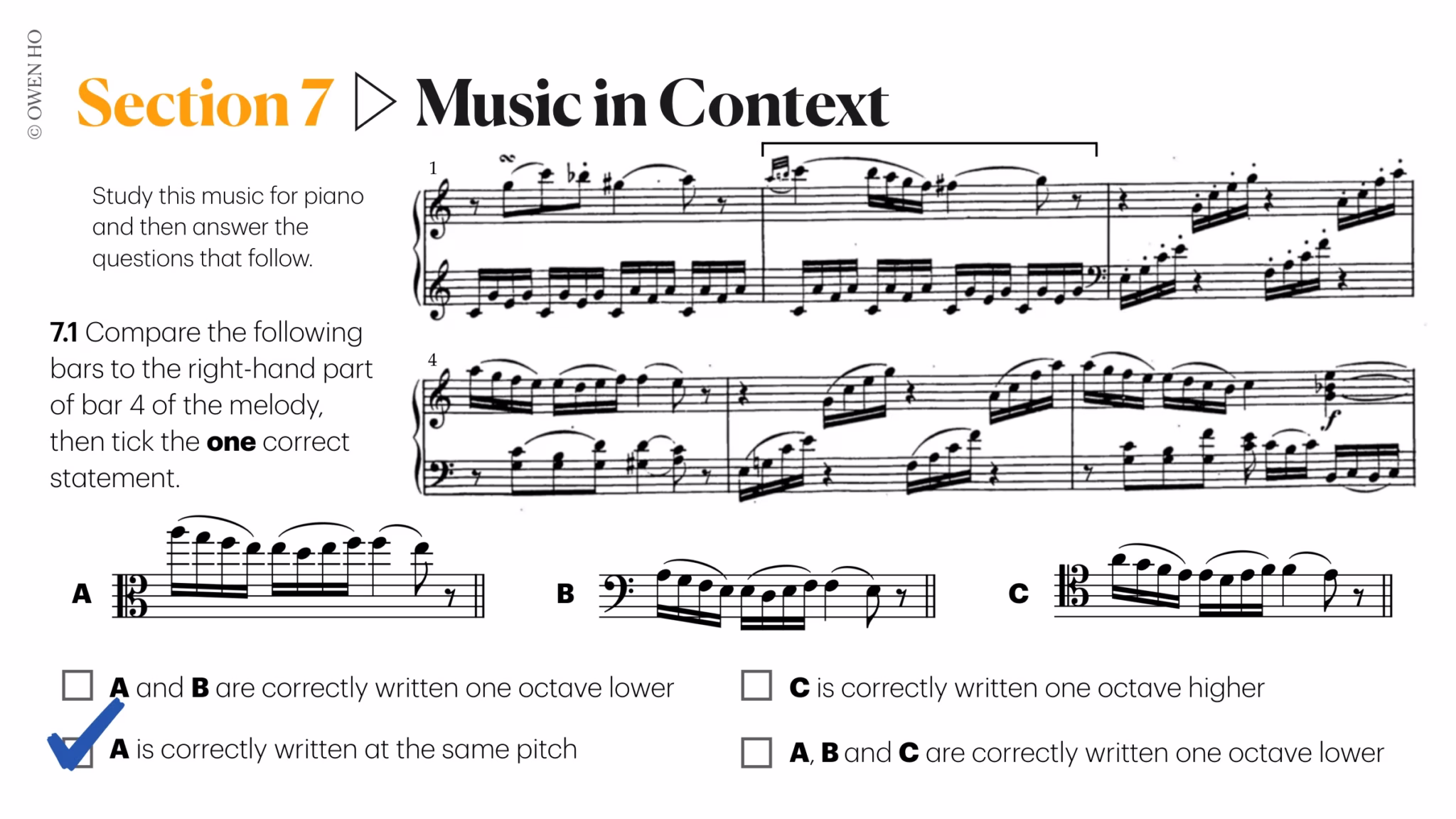 music in context - comparing octaves