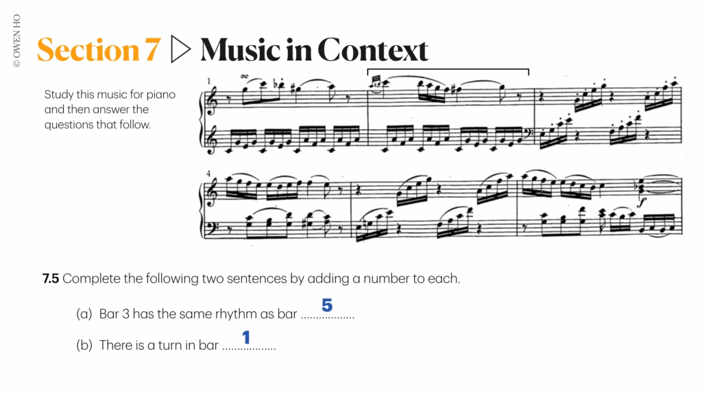 music in context - detective work